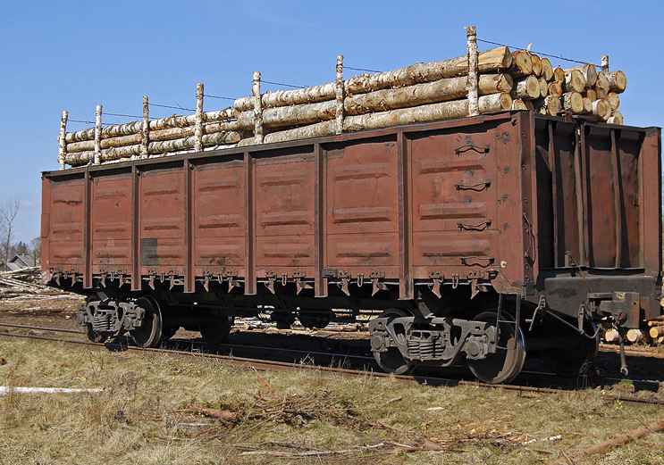 Перевозка ЛЕСА вагонами из Верх-Читы в Забайкальск