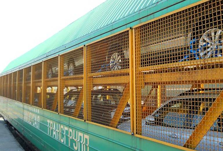Железнодорожные перевозки машины цены из Яя в Красноярск